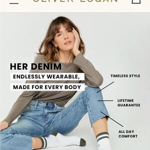Clever Logan Women's Light Blue Flare Jeans